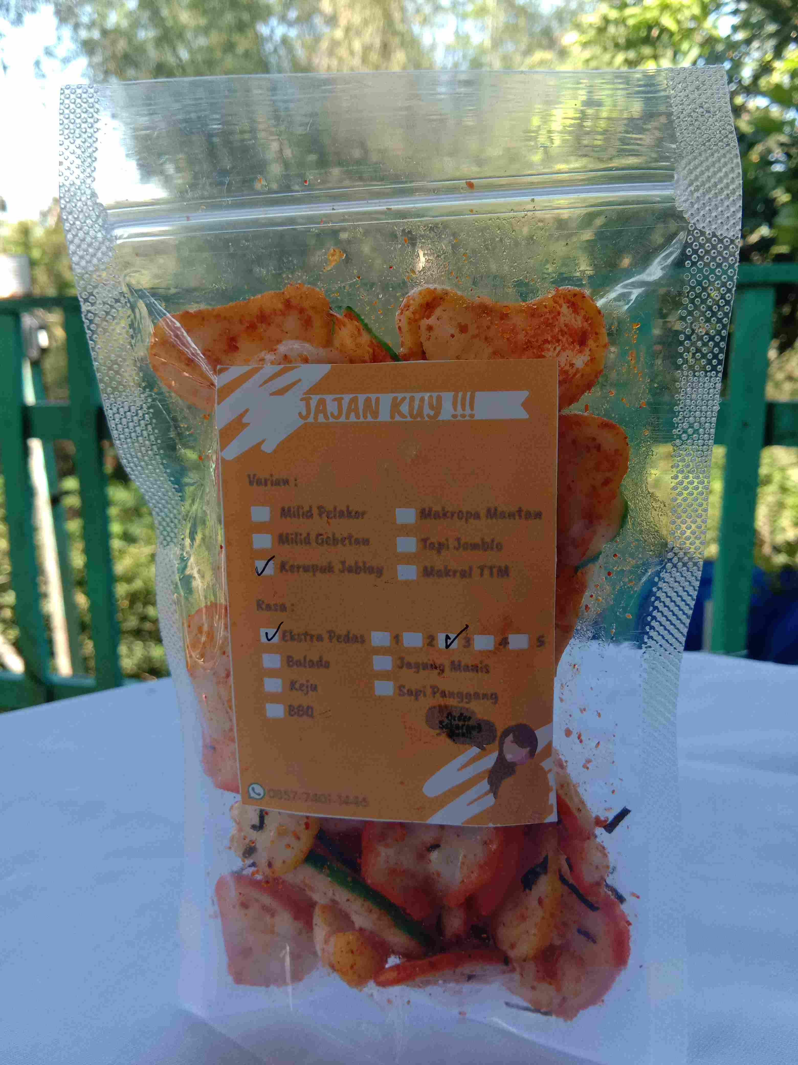 10 Pcs Standing Pouch Plastik Klip