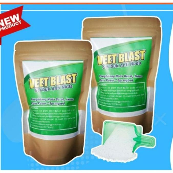 Best P1 Serbuk Anti Noda Veet Blast Pembersih Noda Jamur