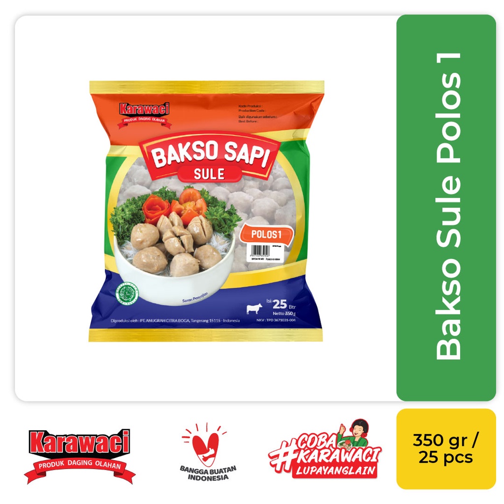 

Bakso Sapi Polos 1 25`S Karawaci