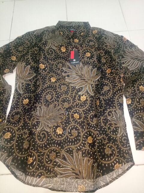 Lb604 Kemeja Batik Pria Slim Fit Mewah Linabatikdistro Unik Baju Batik Pria Best Seller
