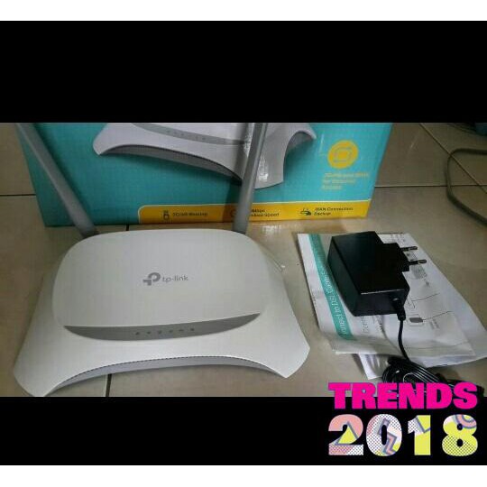 PROMO HARGA TERMURAH Router WIFI 3G/4G TP-Link TL-MR3420 V5 Versi 5 Support Modem USB LTE