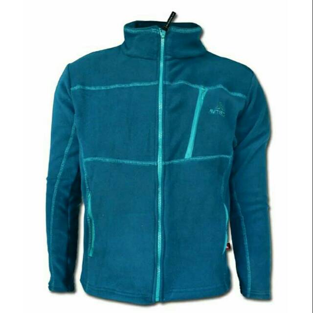 Jaket Outdoor Gunung Unisex Avtech Polar Hijau Tosca