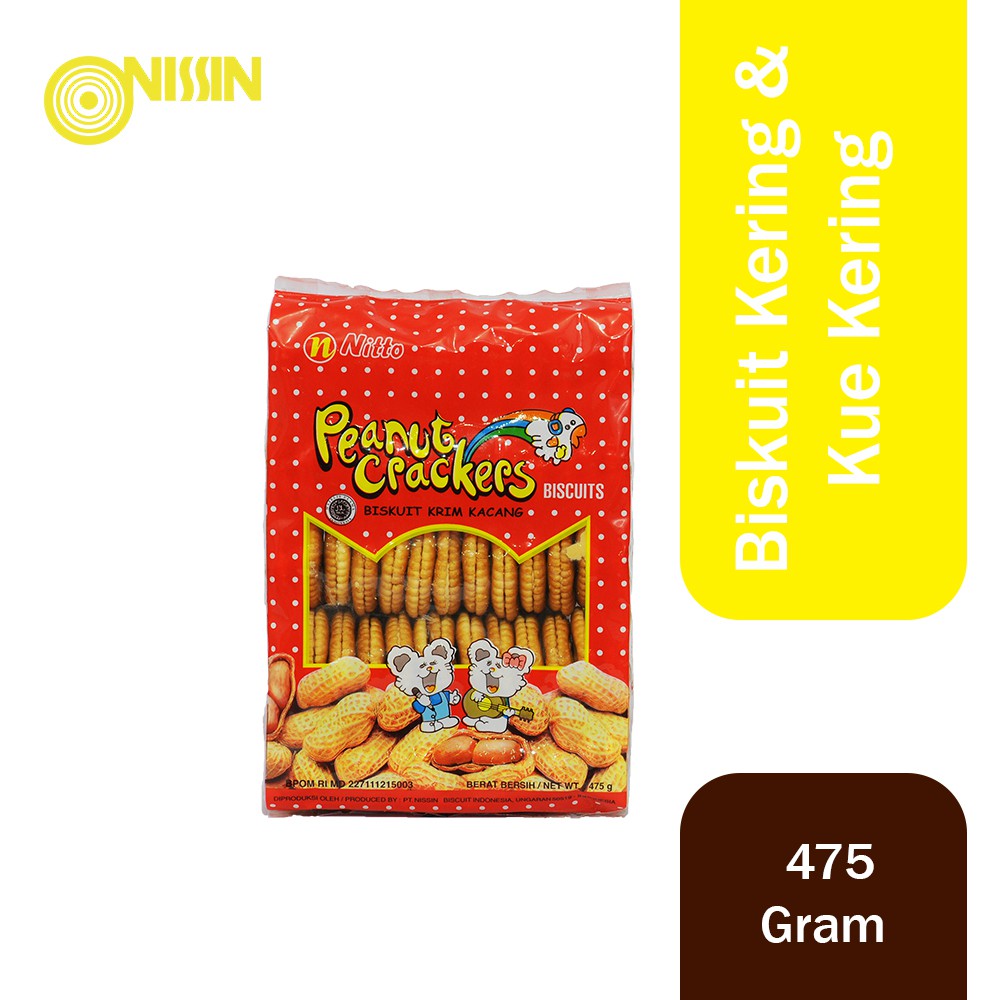 

Nitto Peanut Crackers 475 gr