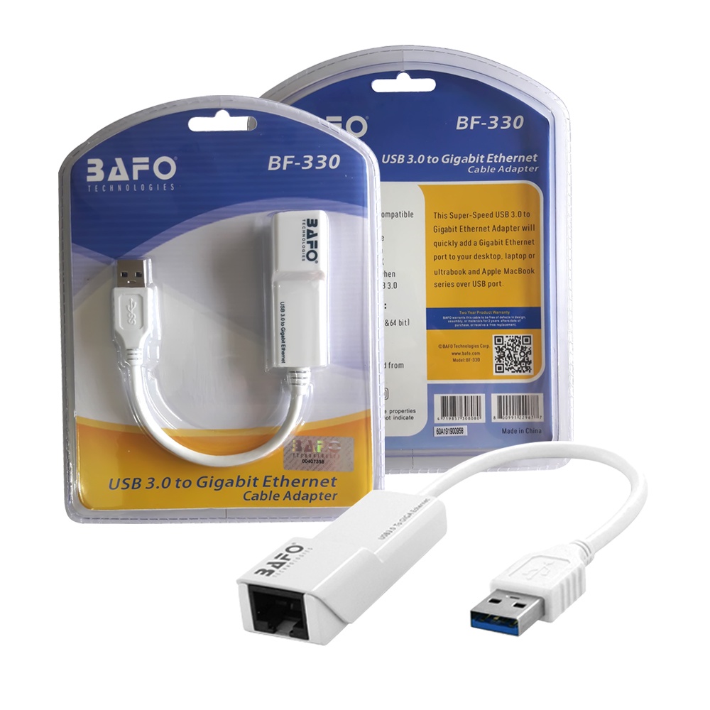 BAFO BF-330 USB 3.0 to Gigabit LAN Ethernet Adapter