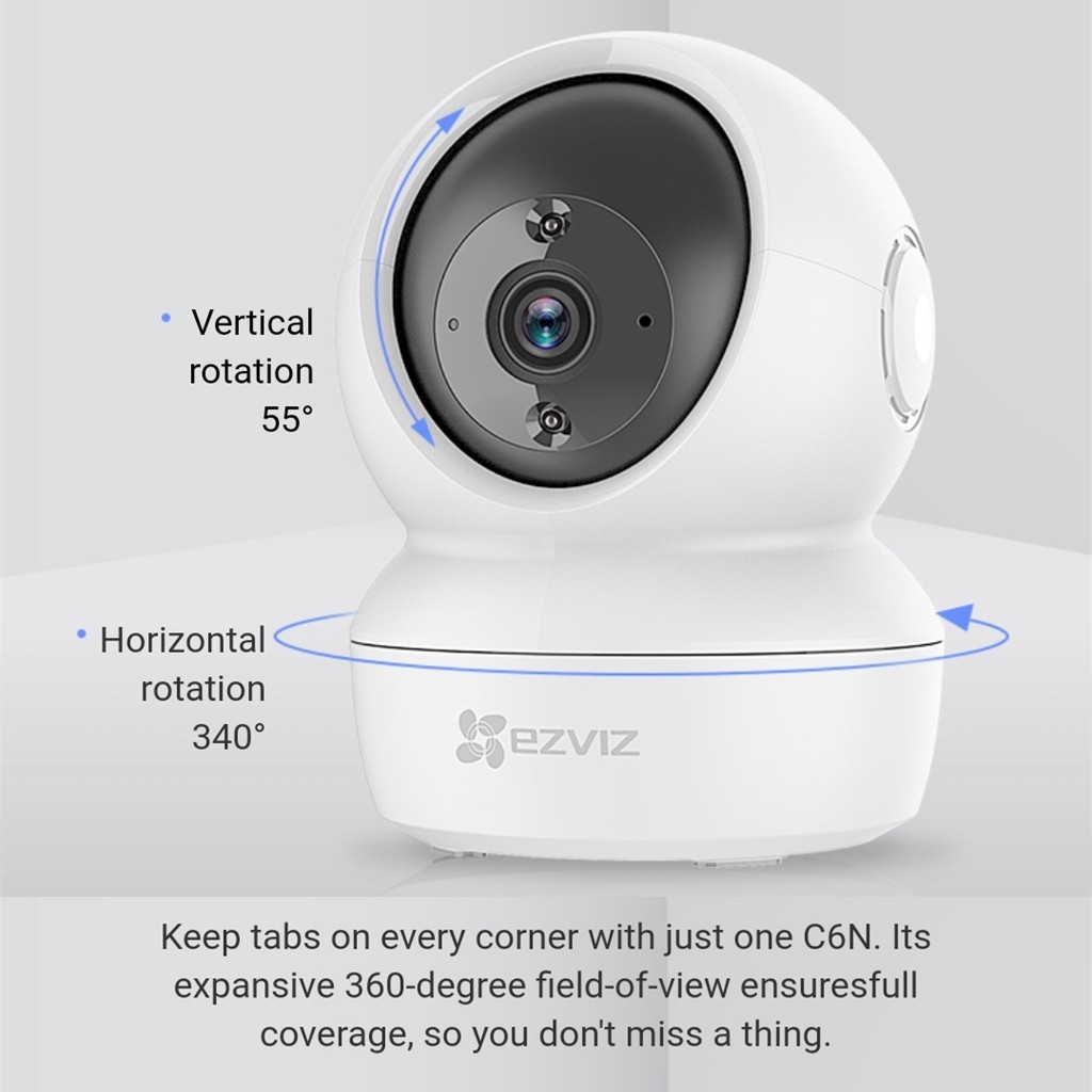Ezviz C6N Smart Wireless Camera Generasi Terbaru Ezviz C6CN-4