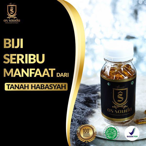 

As Sauda Habbatussauda Oil Extra Propolis Trigona isi 100 Kapsul