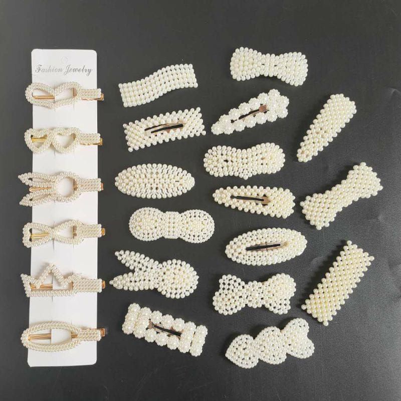 Jepit Rambut Mutiara Korea Import Jepitan Dewasa