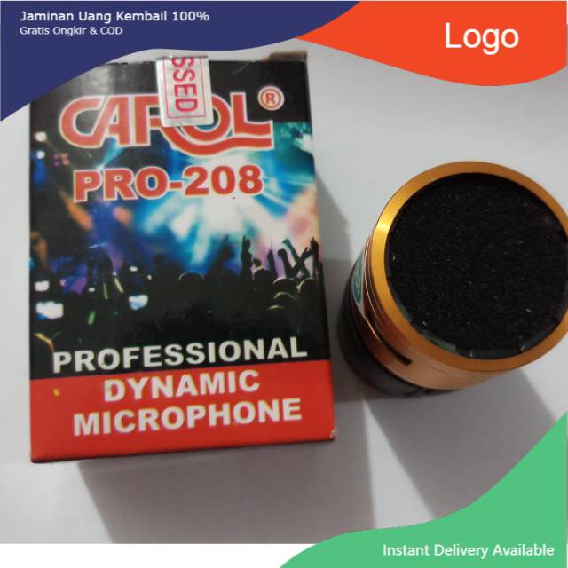 Spul microphone . spul mic hallo vocal CAROL PRO-208
