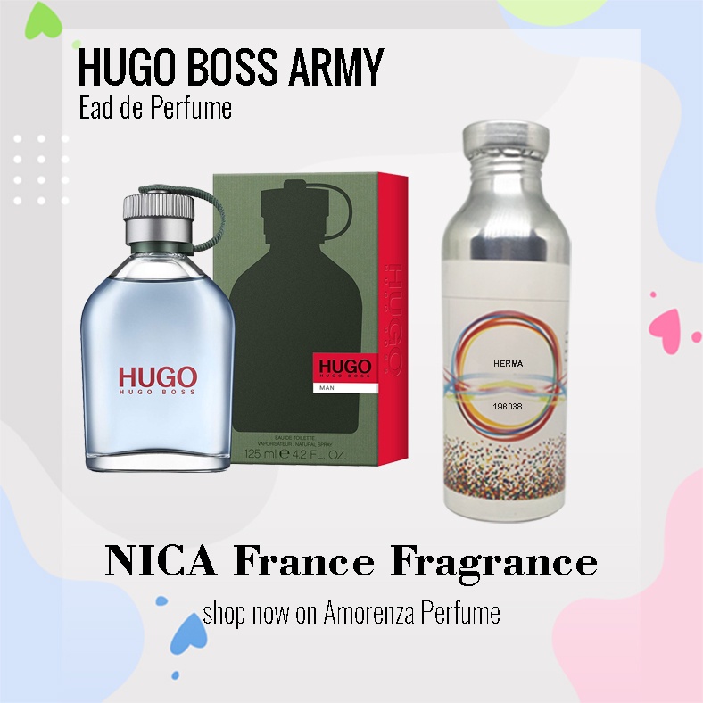 Bibit Parfum Murni HUG0 B0SS ARMY W0MEN - WAR WOMEN Nica Fragrance 100ml