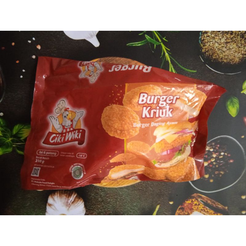 

CIKIWIKI burger kriukk