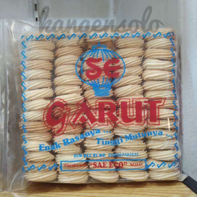 

Piscoklegit_ Kue Semprit Kue Garut 190 Gr Nk Lembut Dan Manis Khas Solo