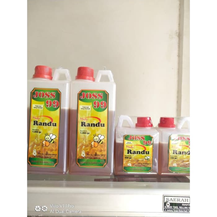 

1 Kg - Madu JOSS 99 - RANDU - MADU RANDU - ASLI MURNI