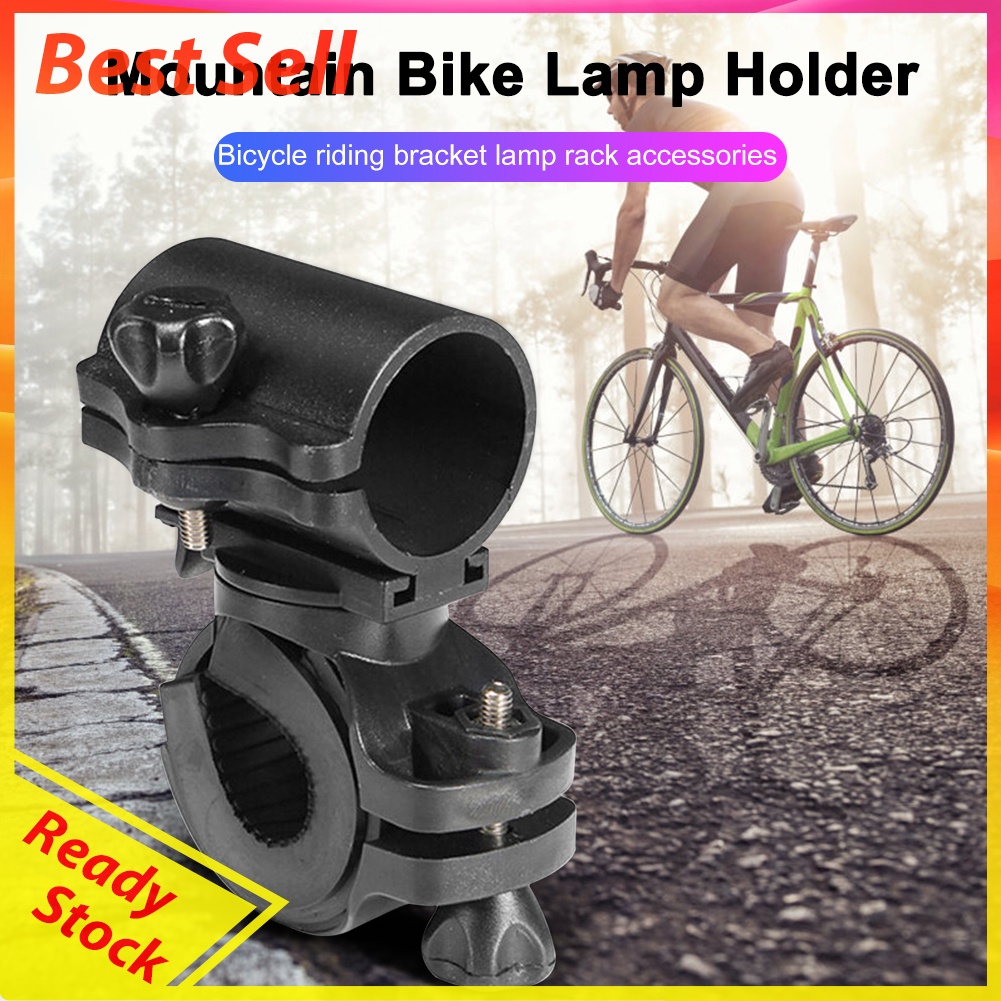 Antiskid Mountain Bike Light Bracket Bicycle Flashlight Torch Mount Holder