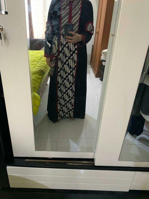 Couple Vihan Dress Couple Batik Gamis Batik Kombinasi Batik Solo Trendy Ootd Hijabers Ori By Svj