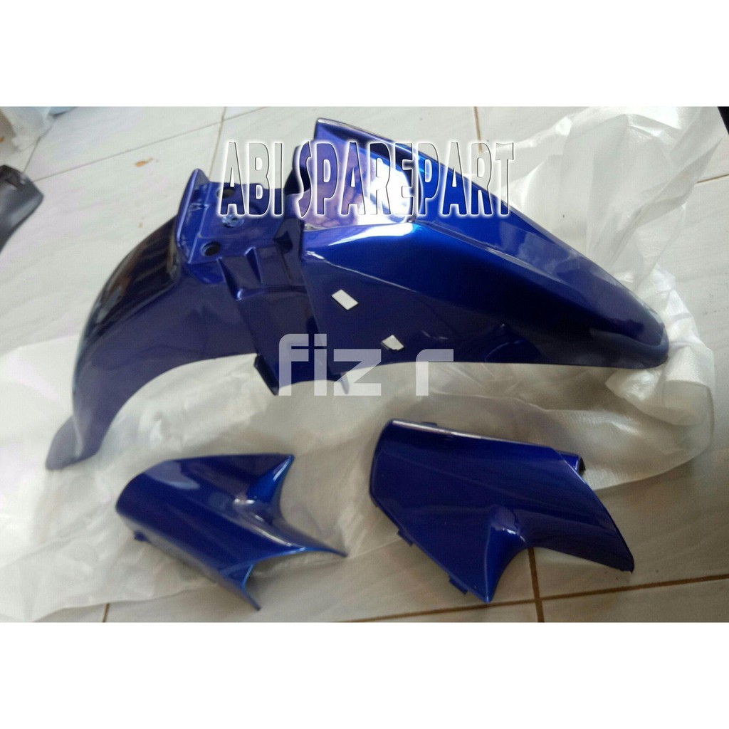 SPAKBOR DEPAN SE SET YAMAHA FIZ R WARNA BIRU