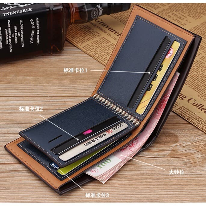 Fuerdanni Dompet Kulit Pria Desain Elegan - KL017