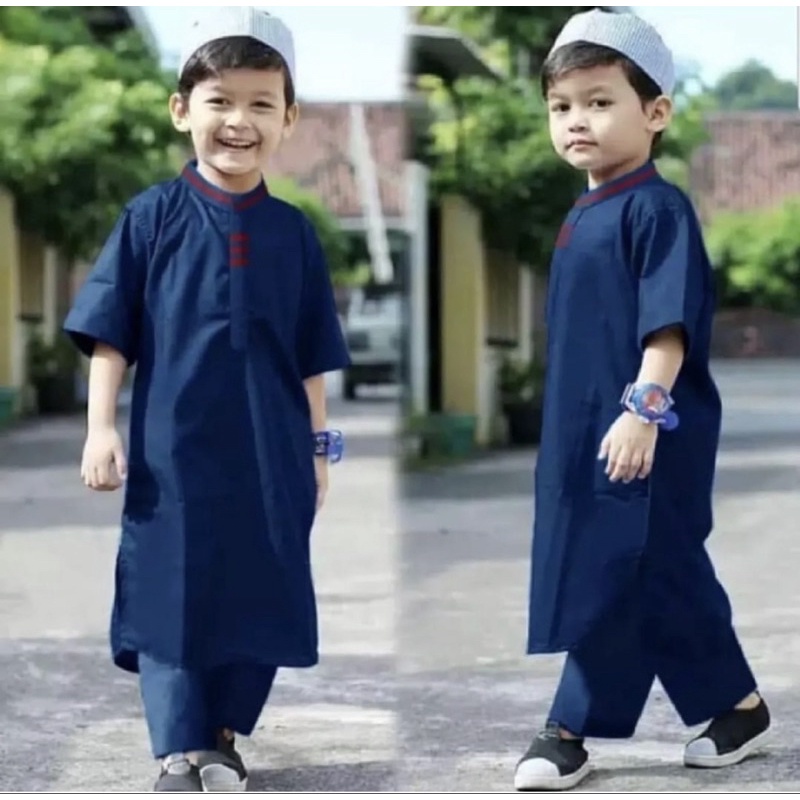 pakaian muslim anak koko anak pakistan 1-10 tahun grosir