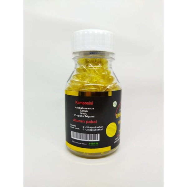 Minyak Habbatussauda Extra Propolis Trigona 200 kapsul