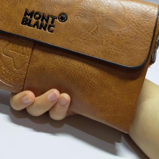 ☇ Hand bag pria kulit clutch pria kulit asli import  ✧