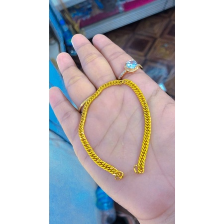 Gelang emas lipan 1suku