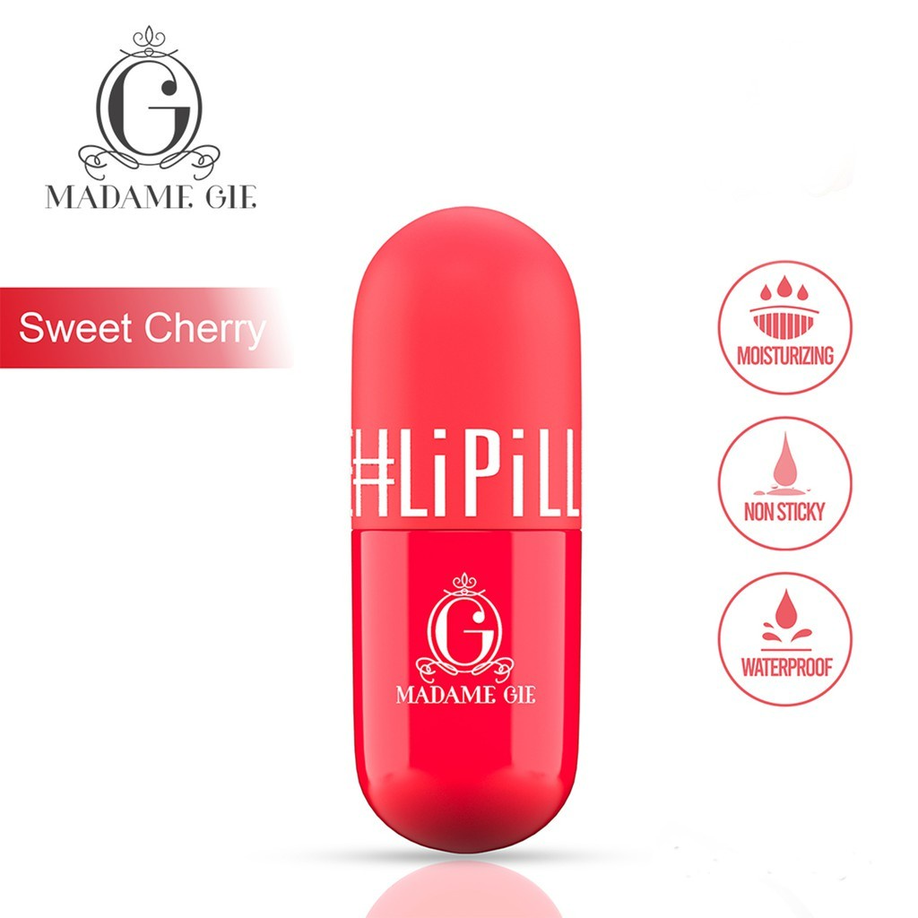 ✅COD Madame Gie Madame LiPill - MakeUp Lip Tint