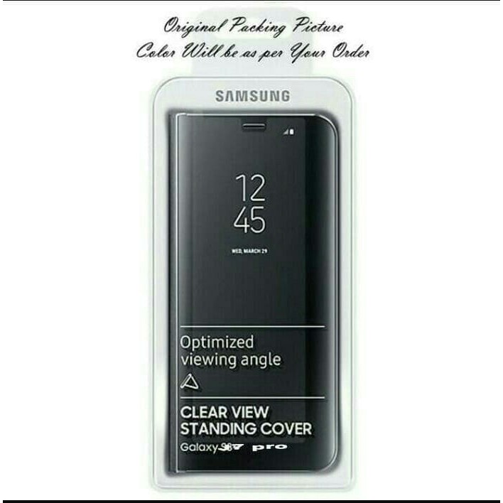 Flip Samsung Galaxy Note 9 CLEAR View Standing Cover Samsung Note9 Mirror