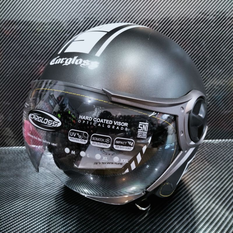 Helm Cargloss YRM Abu doff motif