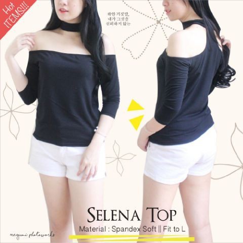 SAMI SELENA BAHAN SPANDEX TO FIT L TERMURAH