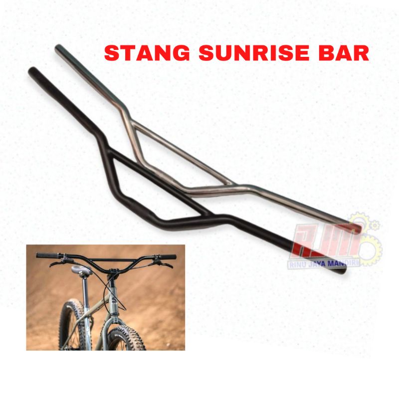STANG SEPEDA SUNRISE BAR HANDLEBAR SURLY SUNRISE SEPEDA MTB, BMX