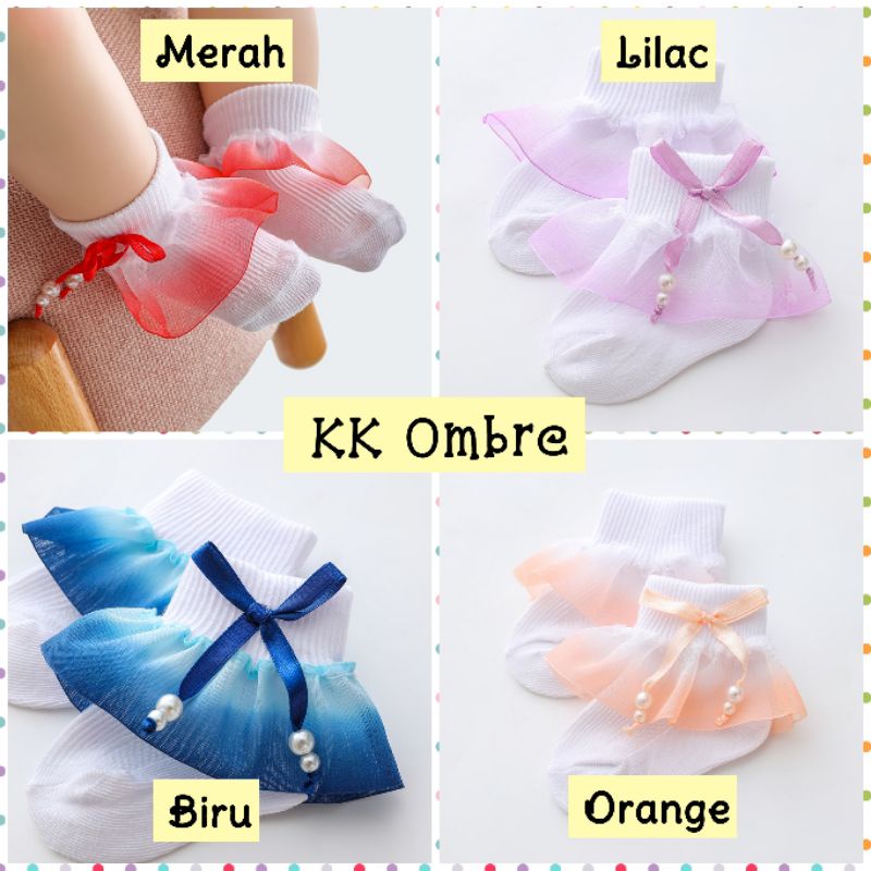 Kaos Kaki Anak Polkadot / Kaos Kaki Renda Bayi Anak / Kaos Kaki Pendek Anak / Kaos Kaki Pita Anak / Kaos Kaki Renda Bayi Perempuan Baby Girl Socks Kaos Kaki Newborn Kaos Kaki Bayi Baru Lahir