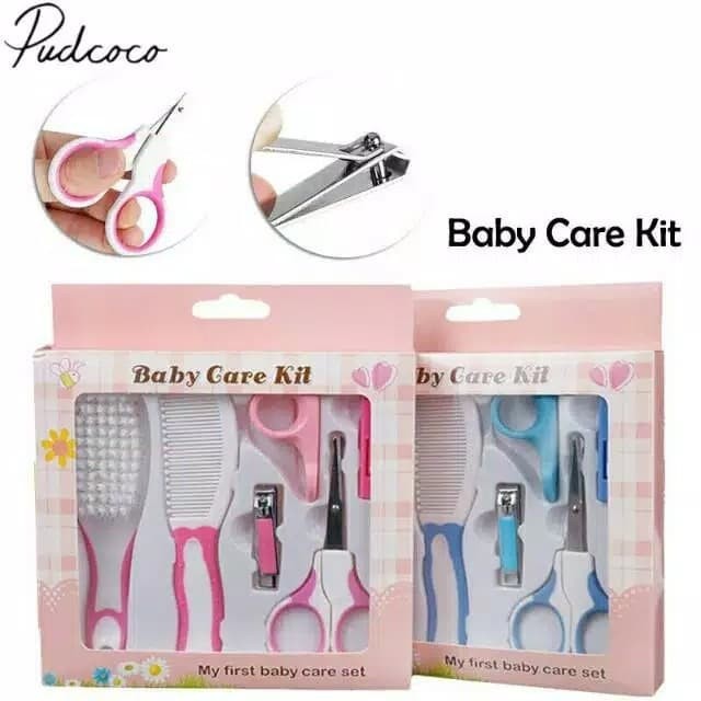 BABY CARE KIT 6IN1 MANICURE SET - PERLENGKAPAN POTONG KUKU BAYI NEWBORN BATITA BALITA