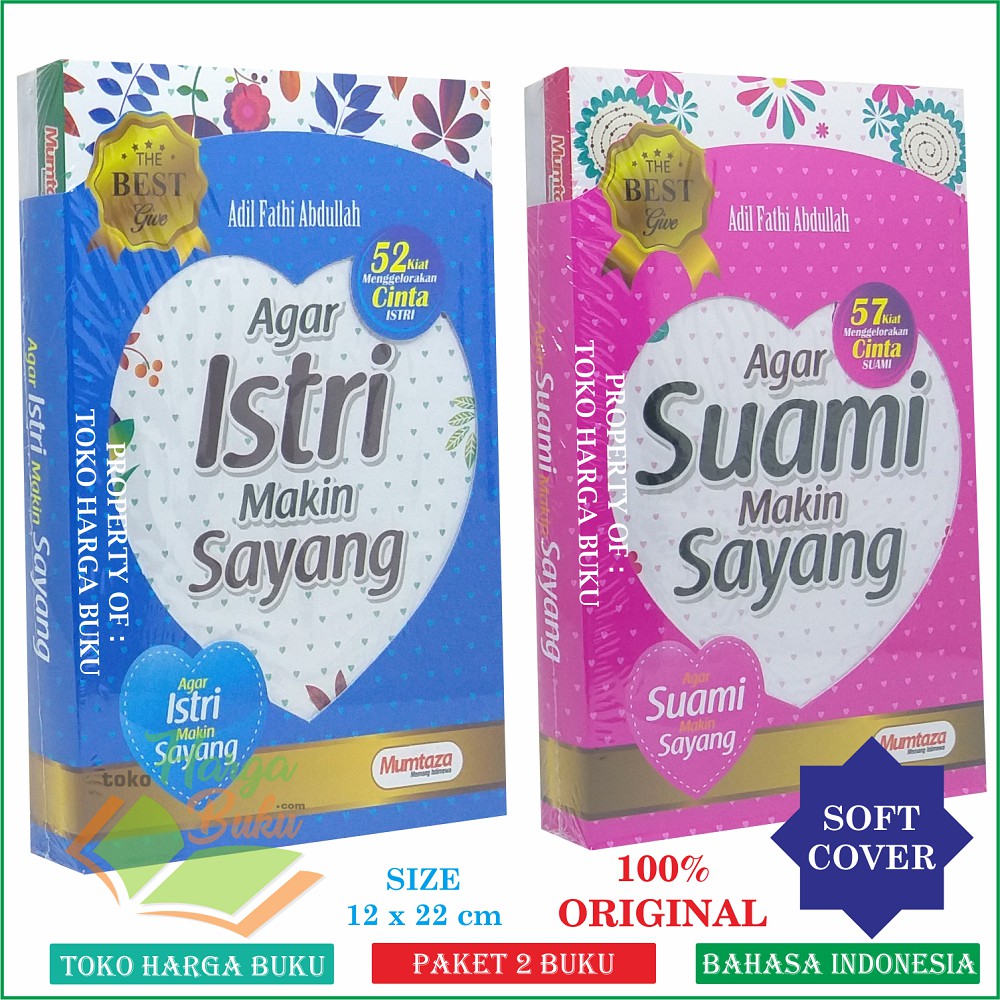 Foto Paket 2 Buku Agar Istri Makin Sayang - Agar Suami Makin Sayang Penerbit Mumtaza