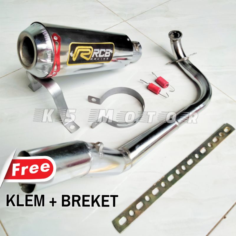 Knalpot RCB Kapsul Beat All Series ( Karbu PGM-FI ESP-FI Street Pop Deluxe New )