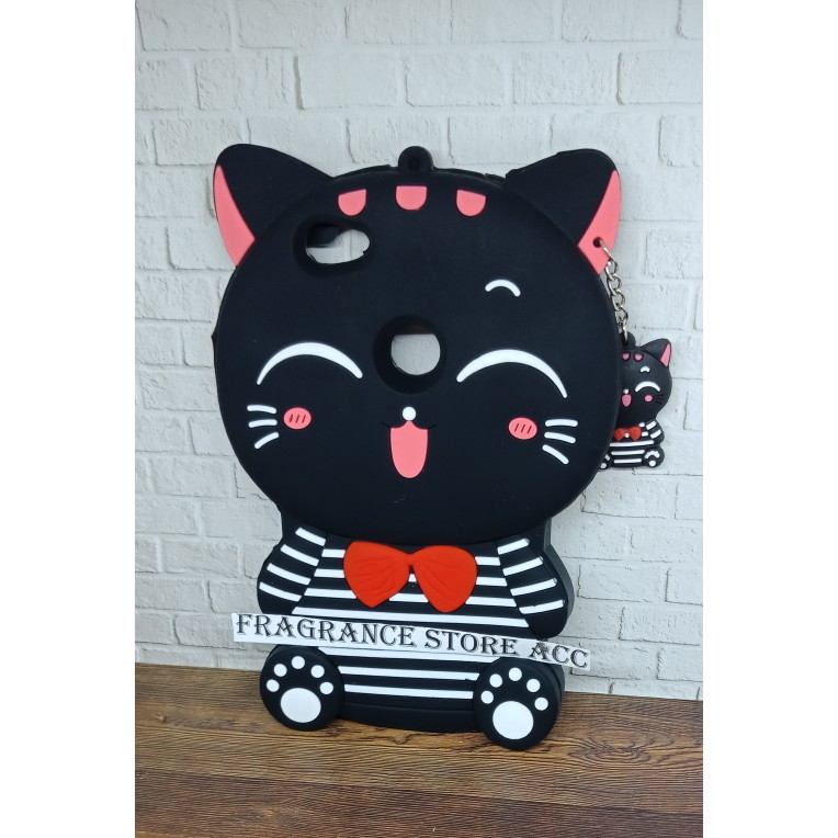 Case 4D Cat Smile Oppo Realme 2 Pro /Karakter/Soft/3D/MIMICAT