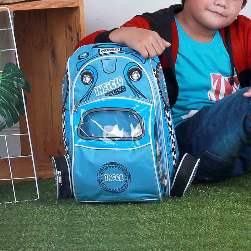 Tas Backpack Anak Cowok Laki Laki Pria Ransel Karakter Hero Garansi Original