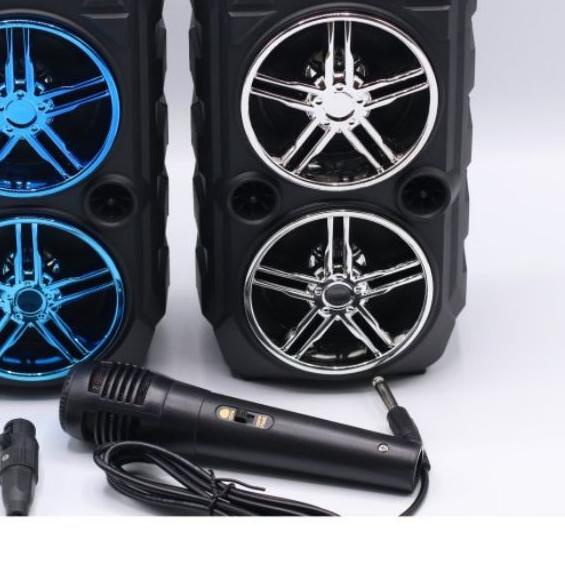 SPEAKER KARAOKE BLUETOOTH SX-Y2006 SX-2006 BONUS MIC MICROPHONE