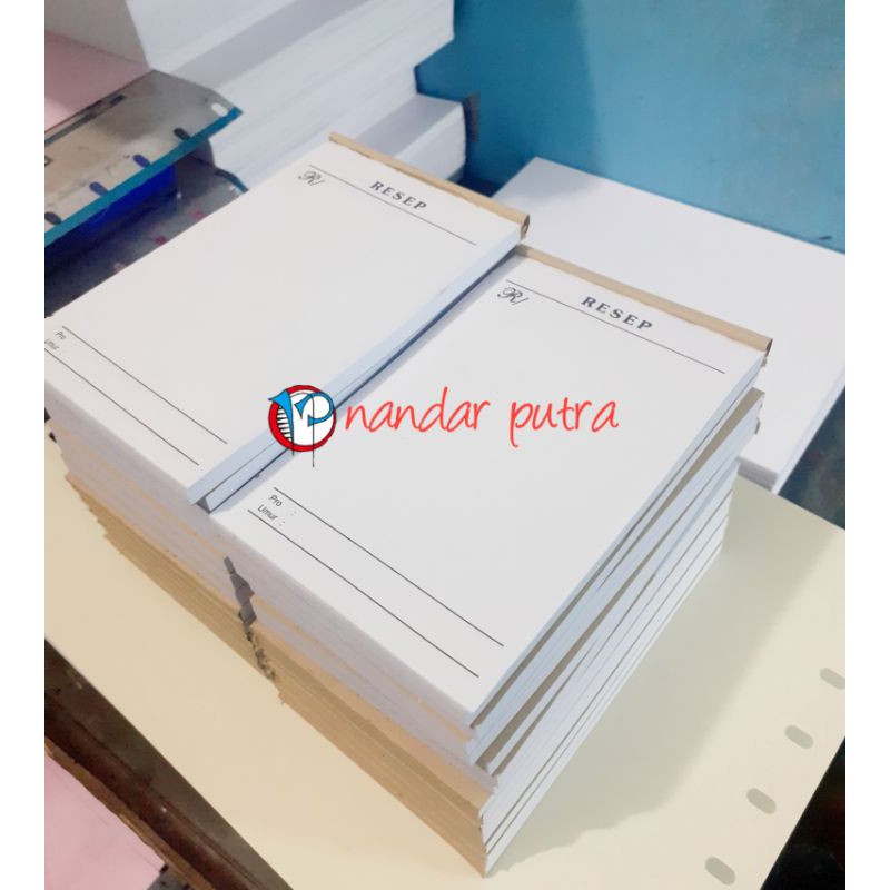 

Cetak NOTA NCR 2 ply Custom 1/2 rim /Nota hvs custom /Nota Buram Custom/Nota Laundry Custom/Nota Olshop Custom