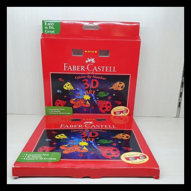 

Colour By Number 3D Art Faber Castell Pensil Warna Terbaik