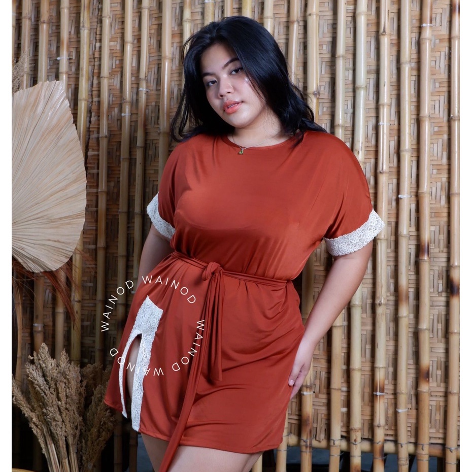 WAINODSHOP - HAERIN lingerie dress bisa bigsize M-4XL