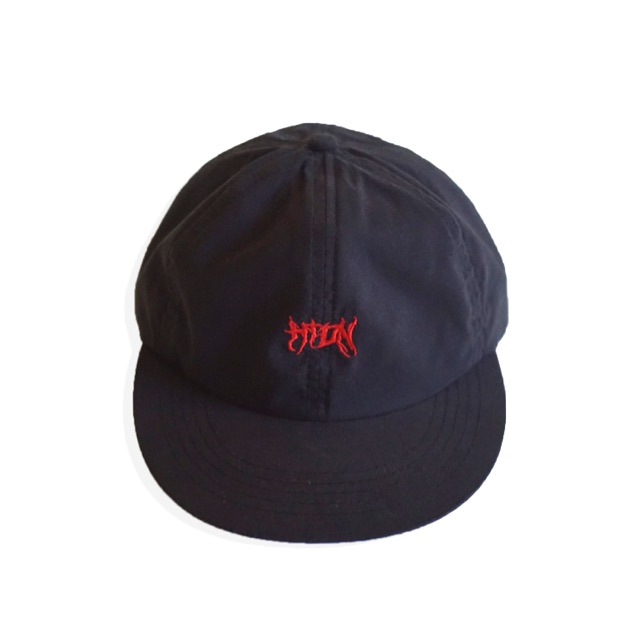 6panel hat roots black