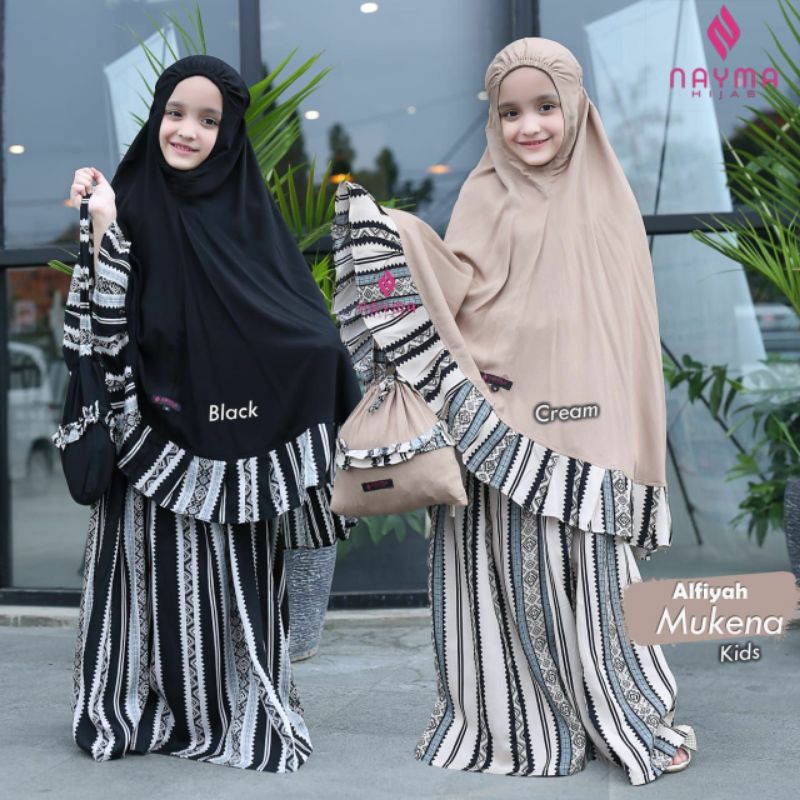 mukena couple / mukena anak / mukena dewasa / nayma