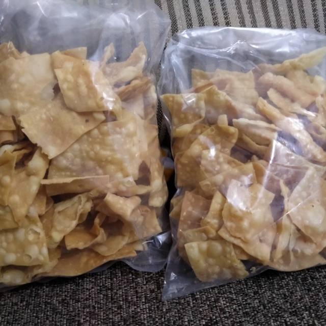 

Keripik bawang homemade