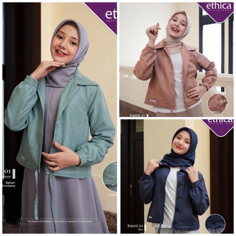 ETHICA// JAKET ETHICA OUTER ETHICA IZUMI 01 IZUMI01 IZUMI 1 IZUMI1 ORIGINAL