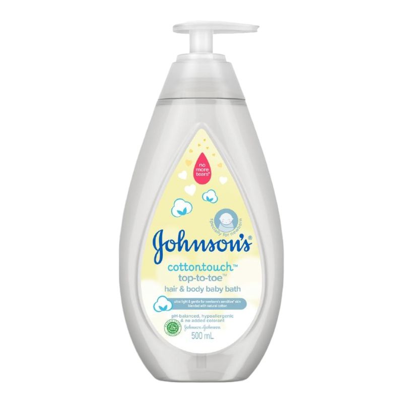 Johnsons Cottontouch Hair &amp; Body Baby Bath / sabun mandi bayi