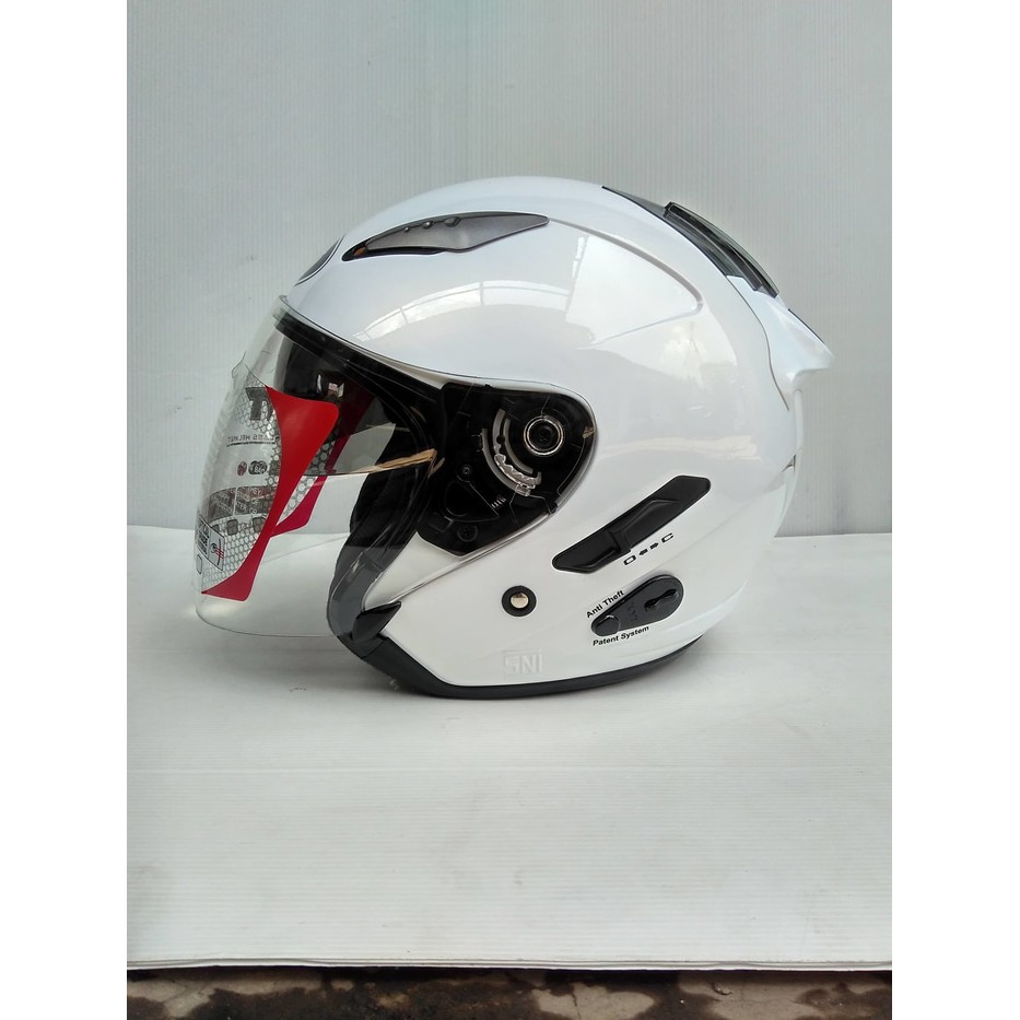Helm KYT Galaxy Slide Double Visor