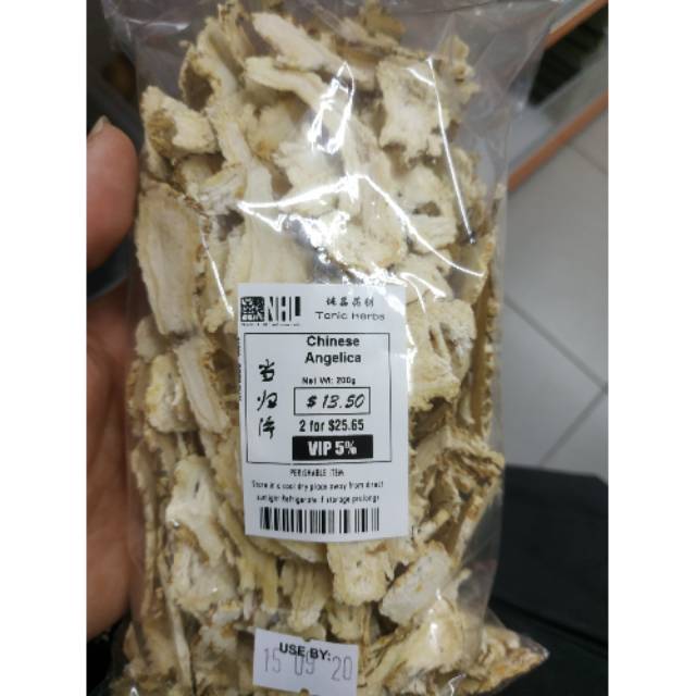 

chinese angelica tonic herbs 200gram dr singapore