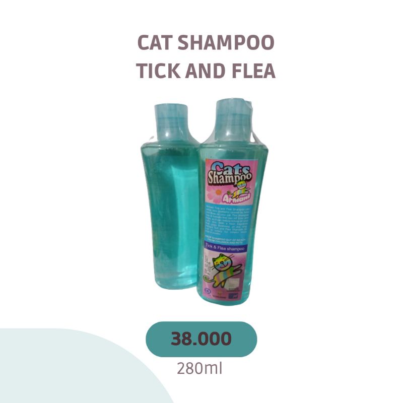 Shampoo Kucing Anti Kutu dan Jamur
