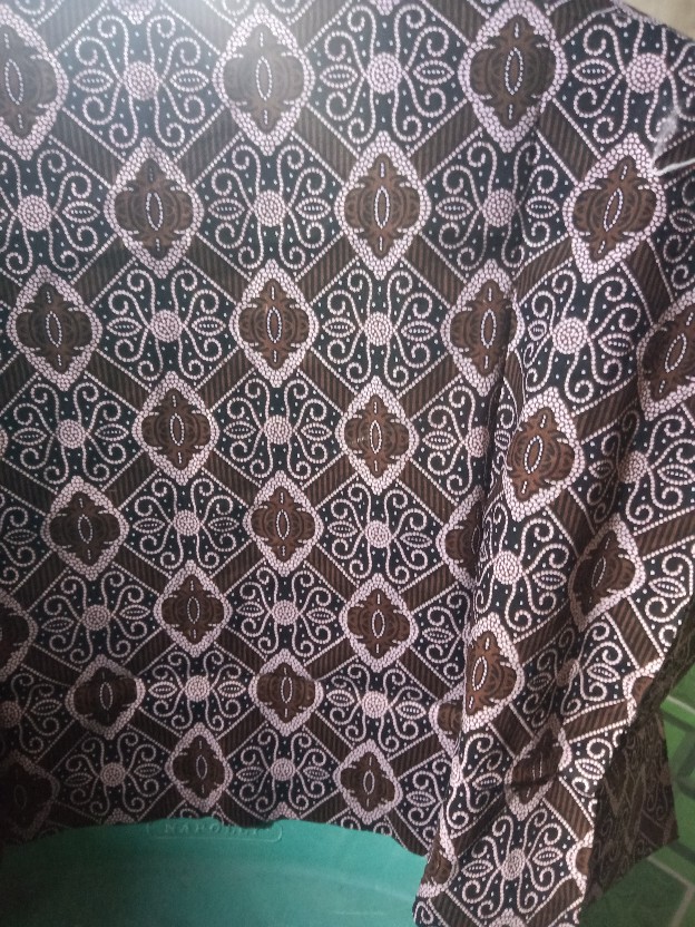 Bswart Batik Hrb026 Kenongo Hem Pendek Padi Pekalongan M L Xl Batik Pria Murah Modern Grosir Niih