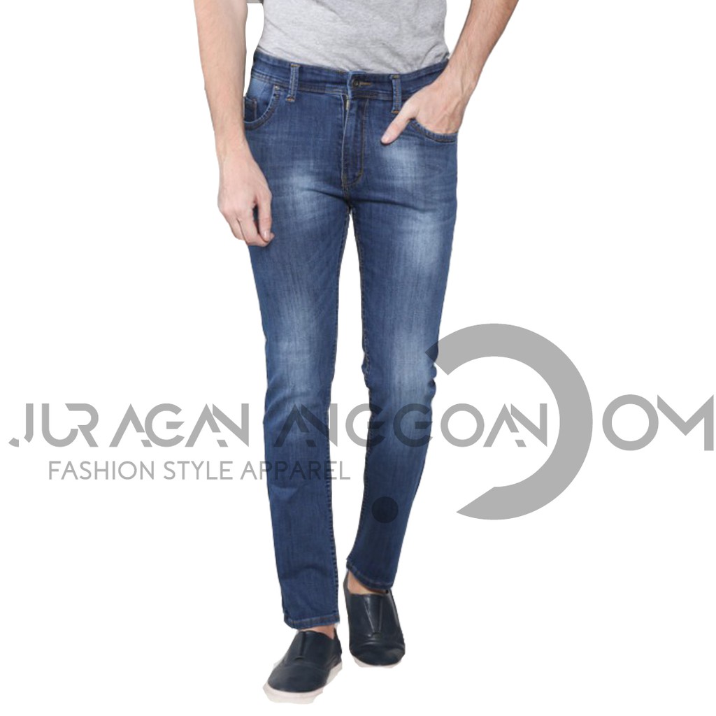 Celana Jeans Stretch Slim Fit Pria I Hugo Gold By Juragan Angoan