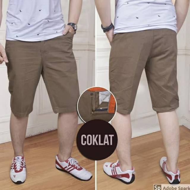 Celana Pendek Pria Distro Big Size Premium Chino 27-38 ARS NR_Outfit Official COD